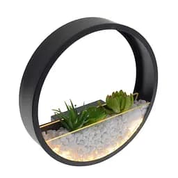 Підсвічування настінне Brille декоративне з рослинами BL-994W/12W BK LED - мініатюра 3