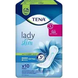 Урологічні прокладки Tena Lady Slim Extra 5 крапель 10 шт. - мініатюра 2
