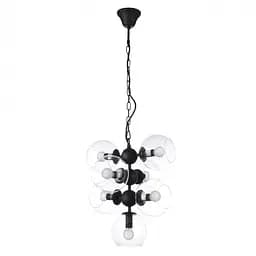 Люстра Brille молекула подвесная E14 40W BK (BL-246S/7)
