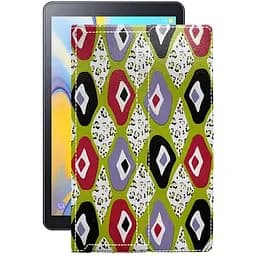 Чехол StatusCASE из экокожи для планшета Samsung Galaxy Tab A 10.5 (T595) Камни-цветные