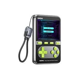 Павербанк та ігрова консоль Remax FCP-13 / 10000 мАг / 20Вт / USB-C, Lightning / PD+QC / Срібний