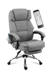 Крісло офісне Markadler Boss 6.0 Grey з масажем - мініатюра 7