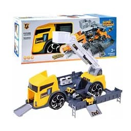 Ігровий набір Трейлер P905-A будтехніка 35 см.