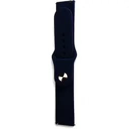 Ремінець Silicone 22 мм Watch Gear S3/ Watch 46 мм/Xiaomi Amazfit Синій Dark L