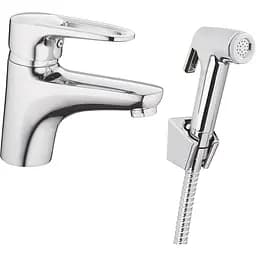 Змішувач для умивальника з виходом для гігієнічної лійки Haiba OPUS 001 (HB0682)