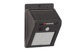 Ліхтар вуличний LED акумуляторний настінний Intertool LB-0112 3Вт x 100Лм x 1200мAч 1 - мініатюра 3