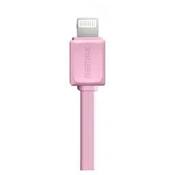 Кабель Lightning Remax Fast Data RC -008i розовый