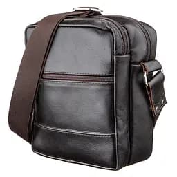 Чоловіча шкіряна сумка SHVIGEL 18х21х7,5 см sum0012474