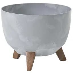 Вазон Lamela Roma сірий бетон (9708819)