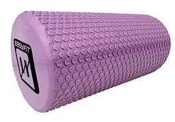 Масажний ролик Foam Roller 30 см Бузковий EasyFit fit0024959 - мініатюра 3