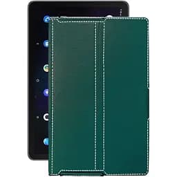 Чехол StatusCASE из экокожи для планшета TCL 10 TABMAX LTE Тм. Бирюзовый