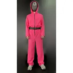 Костюм Игра в кальмара с маской квадрат squid game