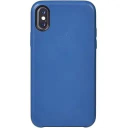 Чехол-накладка Toto Leather Case Apple iPhone X/XS Blue