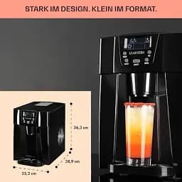 Льодогенератор Klarstein Ice Volcano 2G 12кг/24г Чорний Б/в - мініатюра 2