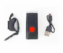 Велосипедна фара передня 100 Lm USB 7х3х6 см (G0000900) - мініатюра 2