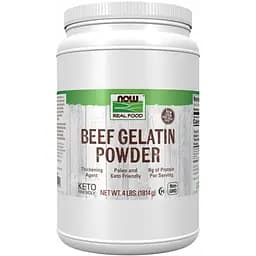 Желатин яловичний Now Foods Beef Gelatin Powder 1814 г