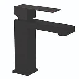 Змішувач для умивальника Mixxus KUB-001-Heavy Black MI6348 Чорний матовий