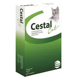 Антигельмінтний препарат для котів CEVA Cestal Cat 8 таблеток (CeCat8F)