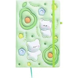 Блокнот на гумці Malevaro Kiddy sweet дизайн 3 А5 13.6×20.8 см тверда обкладинка 80 аркушів (761254ML-3)