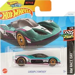 Базовая машинка Hot Wheels HW Race Day Group C Fantasy голубая (5785) 