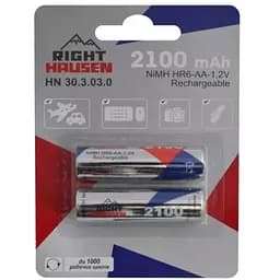 Элемент питания Right Hausen AA HR06 2100mAh HN-303030 (24) (288) Brille HN-303030 блистер 1х2 шт.
