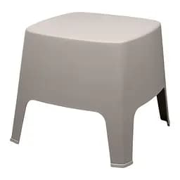 Столик-табурет приставний Prosperplast Milane сіро-бежевий