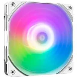 Вентилятор 120 мм Zalman ZM-AF120R ARGB білий 120x120x26 мм 800-1500 об/хв до 24.3 дБ 4-pin (PWM)/3-pin (ARGB)