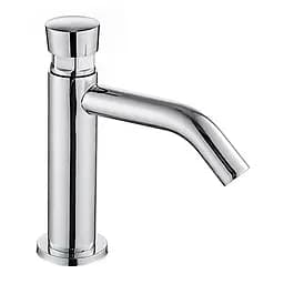 Кран-дозатор для умивальника RJ Push хром RBZ133-1 Хром