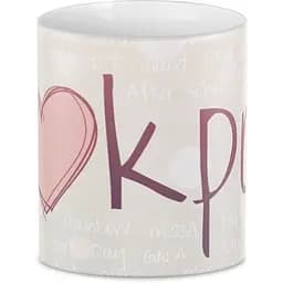 Кружка GeekLand I love K-Pop.399 330 мл белая