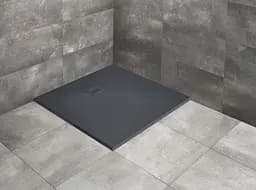 Душовий піддон Radaway Kyntos C 90x90 колір антрацит HKC9090-64 - мініатюра 3