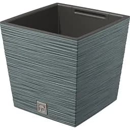 Горщик для рослин Prosperplast Furu Square Low синій 7.5/10 л