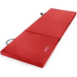 Мат гимнастический Gymtek жесткий 5 см красный