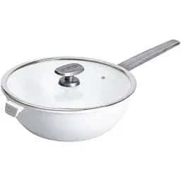 Сковорода ВОК MGC алюмінієва 30 см з антипригарним покриттям, білий MGC HP-4-460W