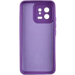 Чохол TPU GETMAN Liquid Silk Full Camera для Xiaomi 13 Pro Фіолетовий / Purple - мініатюра 3