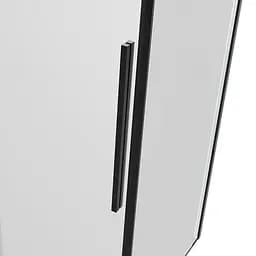Душова кабіна Eger A Lany 120x80 з піддоном 599-550 Black - мініатюра 3