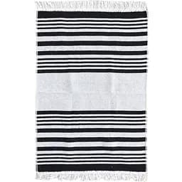 Килим універсальний Izzihome Lara LR02 Siyah Beyaz 60 x 90 см сірий (201LR02BL1992)