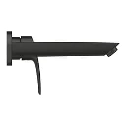 Змішувач для умивальника на два отвори M-Size Grohe Eurosmart 293382433 Чорний матовий - мініатюра 2