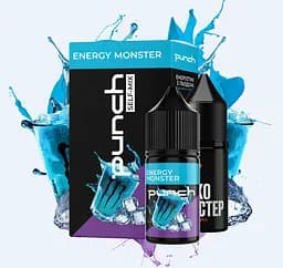 Набор компонентов для самозамеса солевой заправки Punch 30 мл Energy Monster Энергетик со льдом, 0-65 мг (17393)