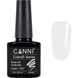 Гель-лак Canni Colorit 1007 молочний 7.3 мл