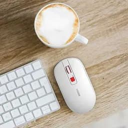 Комп'ютерна мишка Xiaomi MiiiW Lite Wireless/Bluetooth White (MW23M21 White) - мініатюра 4