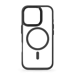 Чехол для Apple iPhone 16 Pro, Unit MagSafe, черный, прозрачный, магсейф, противоударный, магнитный, панель-накладка с поддержкой MagSafe, с поддержкой беспроводной зарядки, TPU+PC, защита всего корпуса, ударостойкий, ArmorStandart (ARM78709)