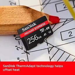 Карта пам'яті SanDisk 256GB microSDXC class 10 UHS-I U3 A1 Express (SDSQXFN-256G-GN4NN) - мініатюра 8