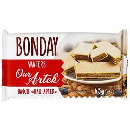 Вафлі Bonday Наш Артек 65 г