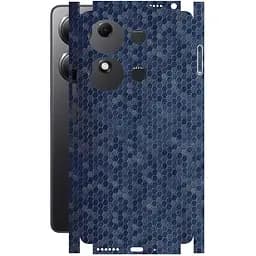 Захисна плівка StatusSKIN для Xiaomi Redmi Note 13 Pro 4G Корпус Вініл Соти сині