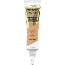 Тональна основа Max Factor Miracle Pure Skin-Improving Foundation SPF30 відтінок 055 (Beige) 30 мл - мініатюра 2