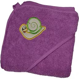 Пеленка для купания Ярослав махровая 95x90/95 см сиреневая (55519)