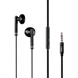 Наушники гарнитура вкладыши Gelius Pro GP-HF390 Betta черные с микрофоном и кнопкой ответа