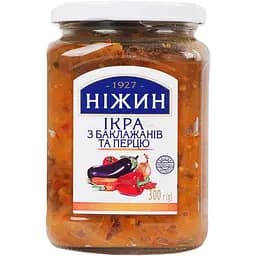 Ікра Ніжин з баклажанів та перцю 300 г
