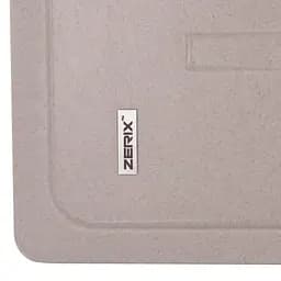 Кухонна мийка Zerix ZS-6243S-06 beige ZX4573 - мініатюра 3