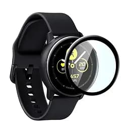 Захисне скло 3D з рамкою Tamister для смартгодинника Samsung Watch Gear S4 44 мм 1 шт. - мініатюра 3